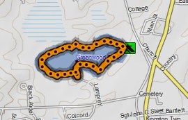 Greenwood pond map